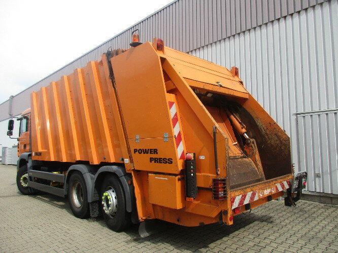 Camión de basura para transporte de basura MAN TGA 26.350 6x2-2BL TGA 26.350/400 6x2-2BL FAUN POWER PRESS 524, OHNE MOTOR!: foto 9