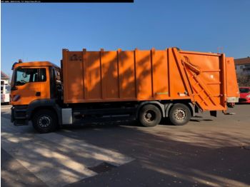 Camión de basura MAN TGS 26.320 6x2 - 4 BL HL Zöller Medium M26X2EC m: foto 1