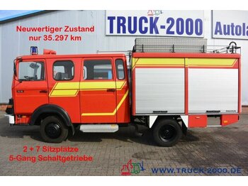 Camión de bomberos Magirus Deutz 75E16 A Mannschaft- Feuerwehr Löschpumpe Top: foto 1