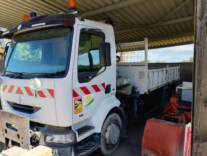 Máquina quitanieve CAMION GRUE 250 RENAULT