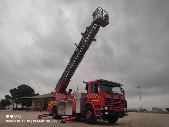 Camión de bomberos SCANIA G93 250 ESCALERA BOMBEROS: foto 3