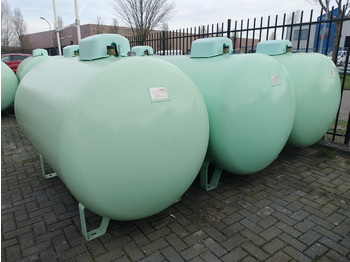 De Visser Propaan/Butaan LPG tank 2700 L (1,35 ton) Gas, Gaz, LPG, GPL, Propane, Butane Ø 1250 including tank fittings - Depósito de combustible: foto 2