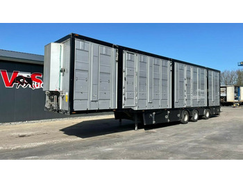 Menke 3.Stock m. Hubdach, Tränke, Aggegat - Semirremolque transporte de ganado: foto 1