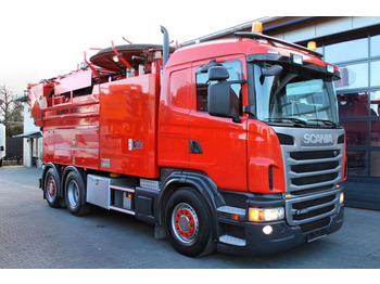 Scania G 480 LB 6x2 Wiedemann 14m³ Super2000 WRG Kipper - Limpieza de alcantarillado: foto 1