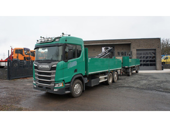 Camión caja abierta SCANIA R 500