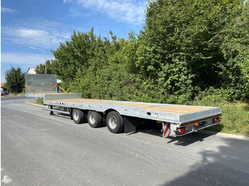 Semirremolque góndola rebajadas para transporte de equipos pesados nuevo Möslein ST 3-Plato 9,4  3 Achs Satteltieflader Plato 45 t GGfür Fertigteile, Baumaschinen oder Container: foto 2