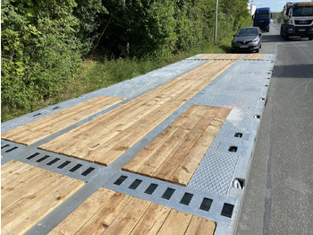 Semirremolque góndola rebajadas para transporte de equipos pesados nuevo Möslein ST 3-Plato 9,4  3 Achs Satteltieflader Plato 45 t GGfür Fertigteile, Baumaschinen oder Container: foto 4