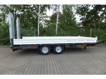 Remolque góndola rebajadas para transporte de equipos pesados nuevo Möslein TTT 11- 6,28 Weiß  Neuer Tandemtieflader: foto 5