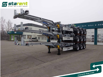 Semirremolque portacontenedore/ Intercambiable FLIEGL