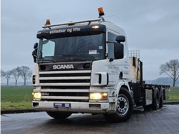 Camión caja abierta SCANIA P124