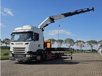 Camión caja abierta SCANIA R 450
