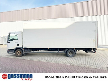 Camión caja cerrada MAN TGL 12.250/340 4X2 BL mit Dhollandia LBW, 42 cbm: foto 2