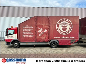 Camión portavehículos Mercedes-Benz Atego 1223 L 4x2, Kompl. Zug, Lift- &: foto 2 Camión portavehículos Mercedes-Benz Atego 1223 L 4x2, Kompl. Zug, Lift- &: foto 2