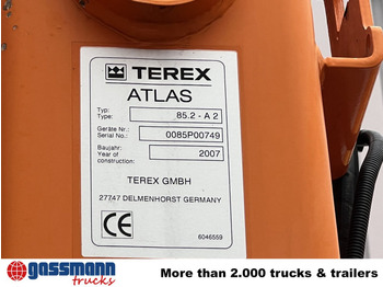Camión volquete, Camión grúa Mercedes-Benz Axor 1829 AK 4x4 mit Kran Atlas AK 85.2: foto 2