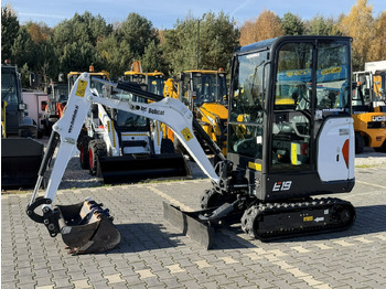 Miniexcavadora Bobcat E19 Komplet Łyżek Mało Używana Przepracowane tylko 90mth: foto 3