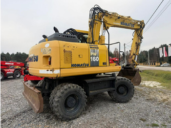 Excavadora de ruedas Komatsu PW160-7E0 Szybko Złącze Sprawna Stan Dobry: foto 3