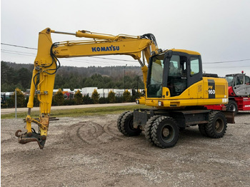 Excavadora de ruedas KOMATSU PW160