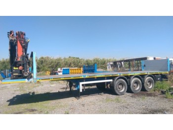 Semirremolque plataforma/ Caja abierta Lecitrailer Semirremolque 3 ejes semitauliner: foto 1