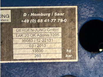 Camión volquete DAF XF 105.460 - Gergen Adonis TAK 20 ok 1205: foto 4