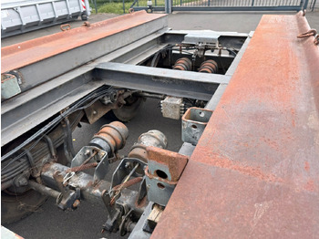 Remolque multilift/ Portacontenedores de cadenas Hüffermann HMA 24.24 3- Achs-  Blattfederung: foto 4