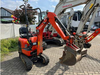Miniexcavadora KUBOTA Minibagger K 008 - 3 Minibagger nur 1049h: foto 2
