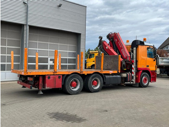 Camión caja abierta, Camión grúa Mercedes-Benz Actros 2646 L 6x4  Pritsche Kran Fassi 450 45m/t Mercedes-Benz Actros 2646 L 6x4  Pritsche Kran Fassi 450 45m/t: foto 5