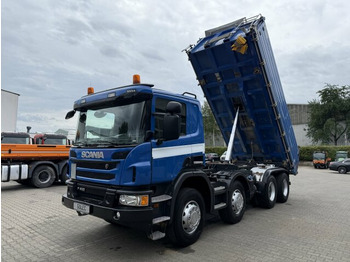 Camión volquete Scania P 410 8x4 Dreiseitenkipper DAUTEL: foto 4