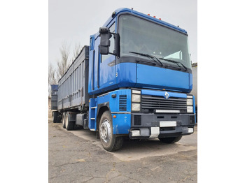 Camión caja abierta RENAULT Magnum 430