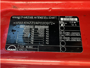 Arrendamiento de MAN TGX 18.360 4X2 LL TGX 18.360 4X2 LL, Fahrschule MAN TGX 18.360 4X2 LL TGX 18.360 4X2 LL, Fahrschule: foto 3