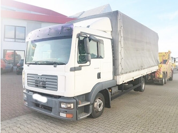 Camión lona MAN TGL 8.210 BL 4x2 TGL 8.210 BL 4x2 mit LBW, Motorschaden!: foto 2