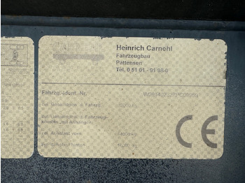 Semirremolque Carnehl CHKS/HH CHKS/HH, Stahlmulde ca. 25m³: foto 2