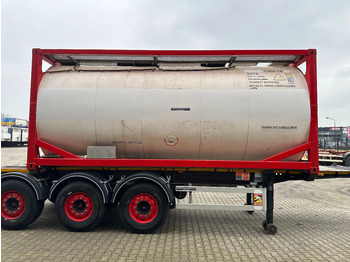 Arrendamiento de Burg 20FT ADR (EX/II, EX/III, FL, AT) Chassis + Tankcontainer 26.000L /3 baffels Burg 20FT ADR (EX/II, EX/III, FL, AT) Chassis + Tankcontainer 26.000L /3 baffels: foto 3
