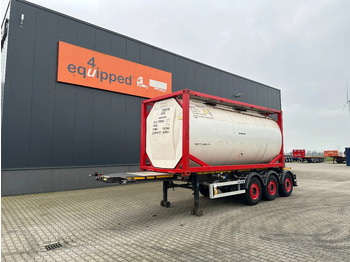Arrendamiento de Burg 20FT ADR (EX/II, EX/III, FL, AT) Chassis + Tankcontainer 26.000L /3 baffels Burg 20FT ADR (EX/II, EX/III, FL, AT) Chassis + Tankcontainer 26.000L /3 baffels: foto 1