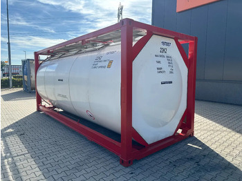 Tanque de almacenamiento para transporte de substancias químicas CIMC 20FT ISO, 25.080L/1-COMP/3 BAFFELS/4 covers, 5Y valid until 12/2026: foto 4