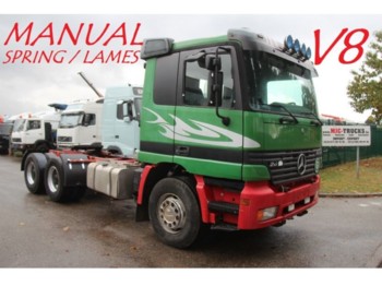 Cabeza tractora Mercedes-Benz 2653 - 6x4 - STEEL SPRING / SUSP LAMES - MANUAL GEARBOX - BDV MANUELLE !!!: foto 1