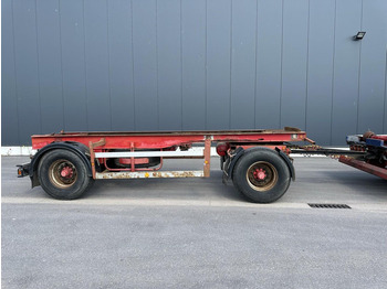 Remolque portacontenedore/ Intercambiable DEOM - SCHMIT R202P 2-AS CONTAINER TRANSPORT - BPW - GOEDE BANDEN - LUCHTVERING - BELGISCHE PAPIEREN: foto 5