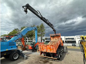 Camión volquete, Camión grúa Renault KERAX 380 DXI 6x4 TIPPER + CRANE HIAB 144 B-3 - RADIO - *246.000km* - RETARDER - BORDMATIC - EURO 5: foto 5 Camión volquete, Camión grúa Renault KERAX 380 DXI 6x4 TIPPER + CRANE HIAB 144 B-3 - RADIO - *246.000km* - RETARDER - BORDMATIC - EURO 5: foto 5