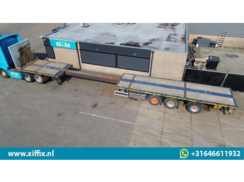 Semirremolque plataforma/ Caja abierta Doll 3-ass. Vlakke uitschuifbare oplegger / Naloop gestuurd: foto 2