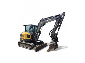 Miniexcavadora Volvo ECR 58F, 2021 ROK, GŁOWICA STEELWRIST, 2 ŁYŻKI: foto 2