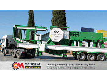 Trituradora de mandíbula nuevo GENERAL MAKİNA Semi Mobile Crushing Plant: foto 2