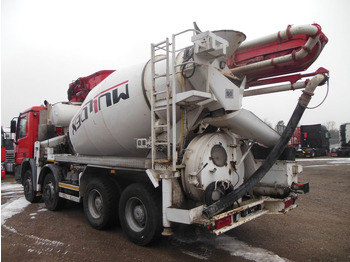 Camión bomba de hormigón Mercedes-Benz ACTROS 3241, LIEBHERR 7m3, PUMPE PUTZMEISTER 24m: foto 4