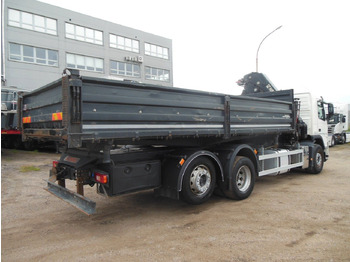 Arrendamiento de  Volvo FM 410, 6X2, DREISEITEN KIPPER, HIAB XS 211 Volvo FM 410, 6X2, DREISEITEN KIPPER, HIAB XS 211: foto 3