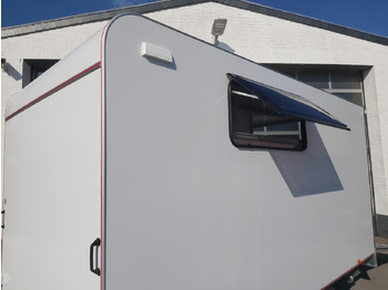Remolque caja cerrada Hochlader Koffer TFSP 420T.01 420x200x210cm Heckrampe Seitentür 2 Fenster+ DL 230V IL 2700kg 100km/H: foto 4
