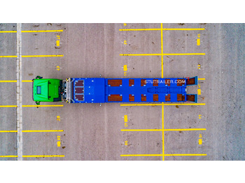 Semirremolque góndola rebajadas nuevo STU 5 Axle Hydraulic Steering Extendable Low Laoder: foto 3