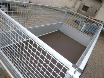 Remolque de coche nuevo Humbaur HA 752513 mit Laubgitter, 750 kg, 2510 x 1310 x 350 mm: foto 3
