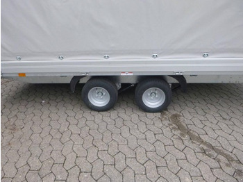 Remolque de coche nuevo Humbaur HN 254118 Hochlader mit Hochplane 2,5 to. 4100 x 1850 x 350 mm: foto 3