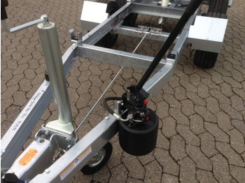 Remolque volquete nuevo Humbaur HUK 272715 Heckkipper 2,7 t. E-Pumpe 2680 x 1500 x 300mm: foto 4