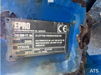Trampilla elevadora Tail lift - Zepro- ZHD2000-175MA: foto 4