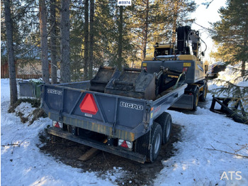 Excavadora de ruedas Volvo EW 160 D with Digging System, Tipper and Attachments: foto 5