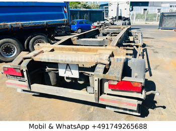 Remolque multilift/ Portacontenedores de cadenas Hüffermann HSA Drehschemel Schlitten *BPW-ECO: foto 4